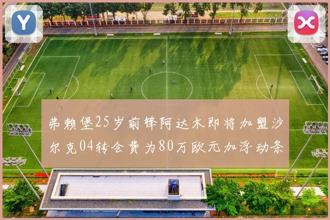 弗赖堡25岁前锋阿达木即将加盟沙尔克04转会费为80万欧元加浮动条件